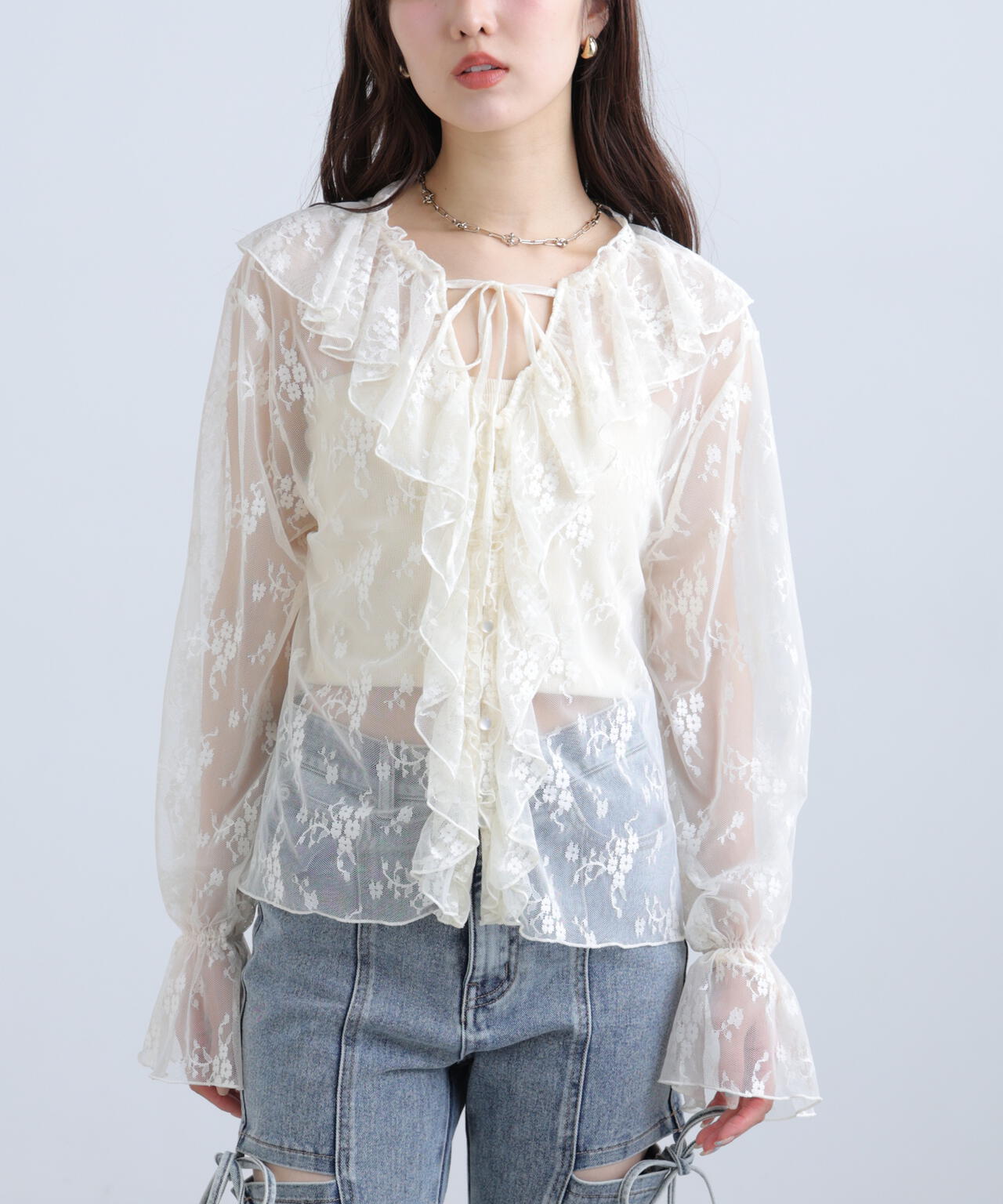 162cm 着用サイズ:FR