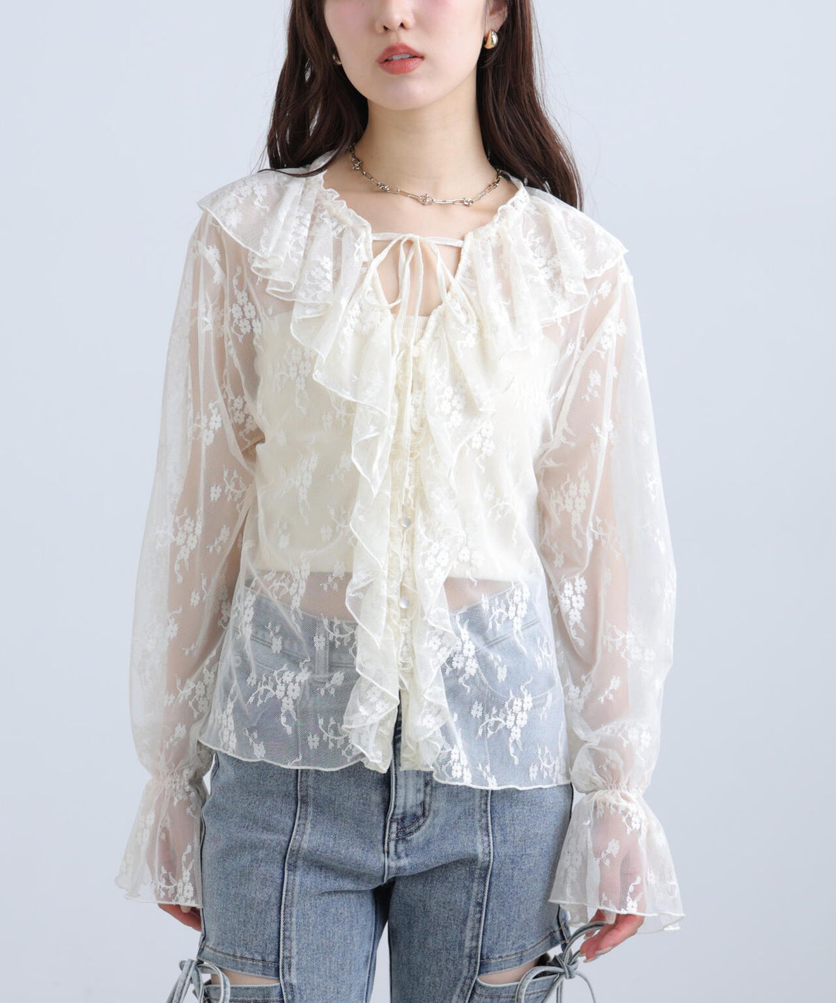 162cm 着用サイズ:FR