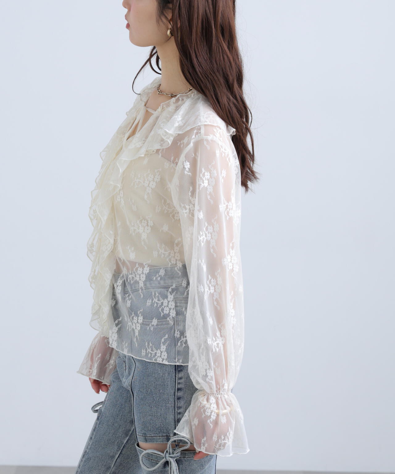 162cm 着用サイズ:FR