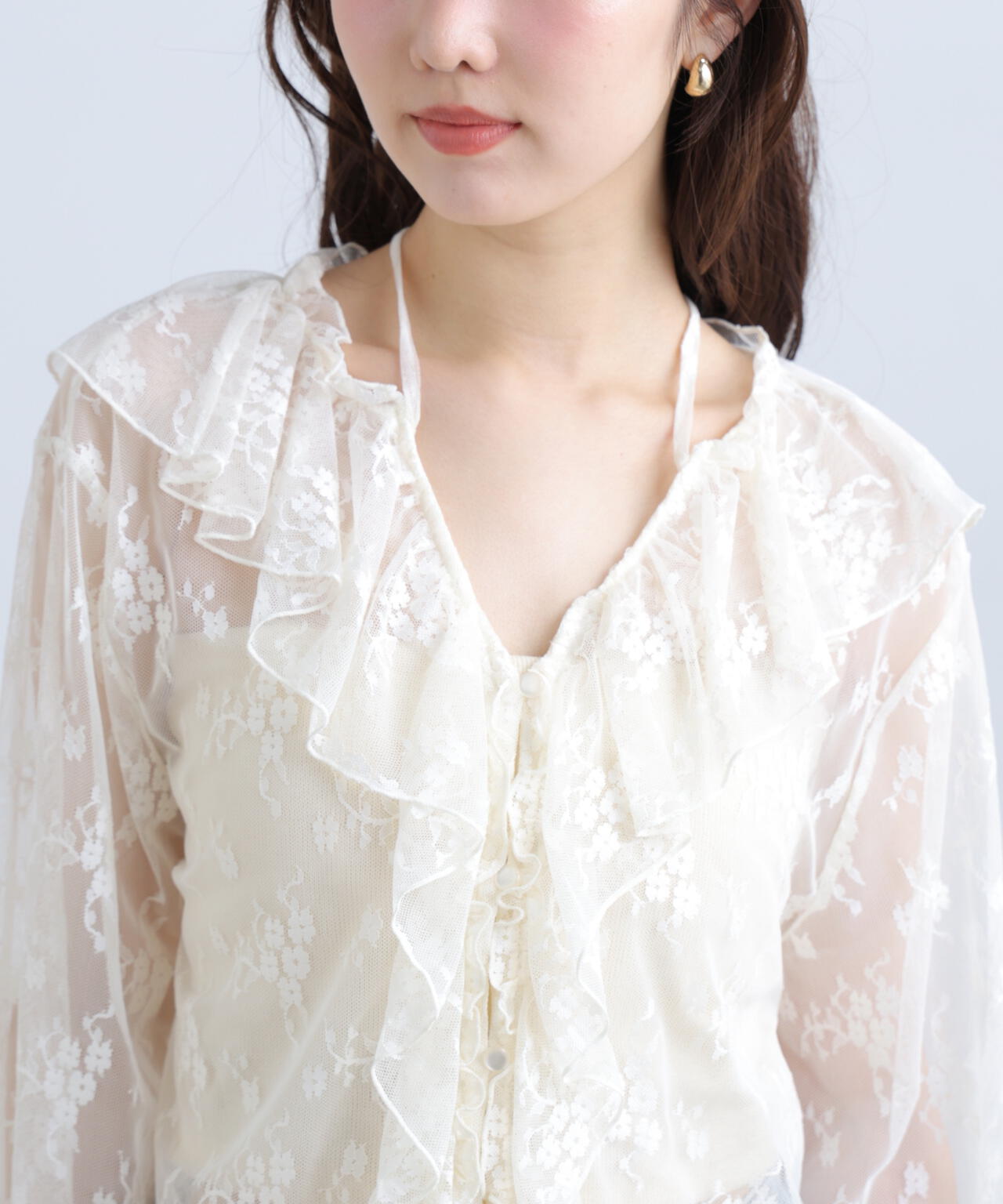 162cm 着用サイズ:FR