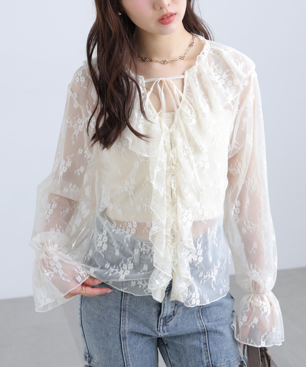 162cm 着用サイズ:FR
