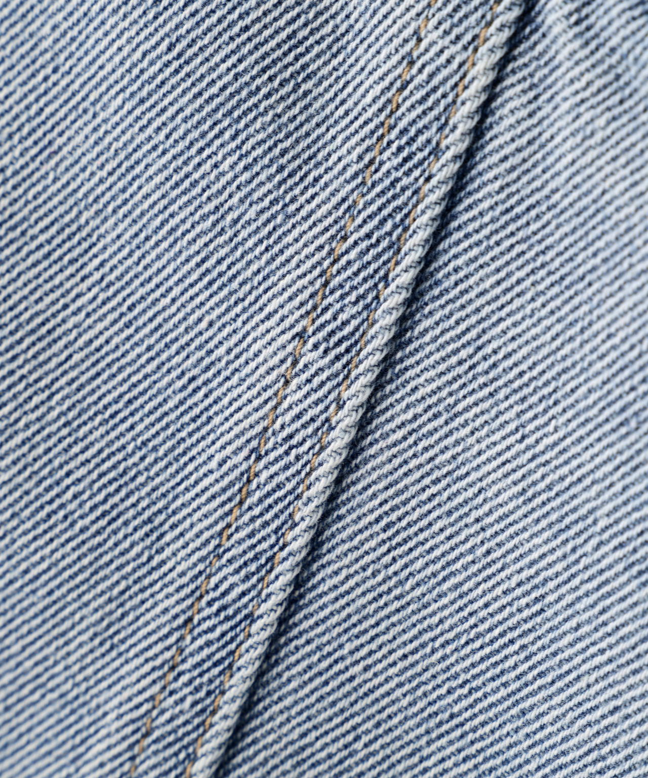 レーストリムデニムビスチェ
