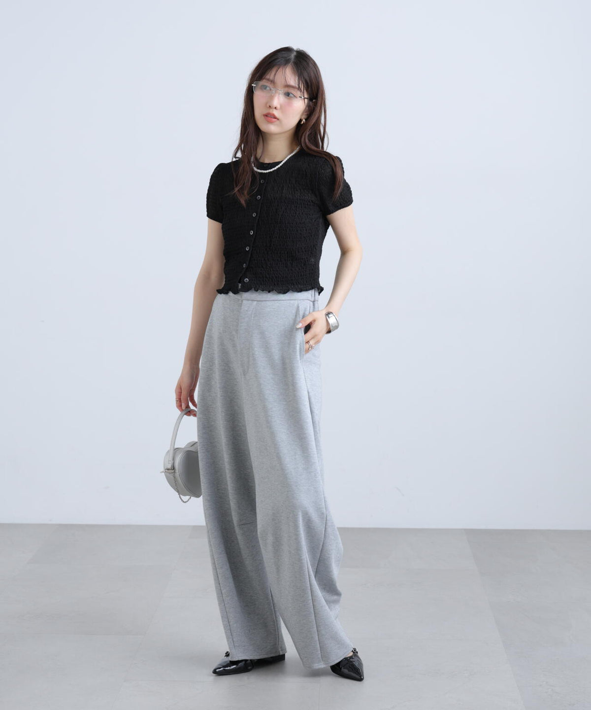 162cm 着用サイズ:FR