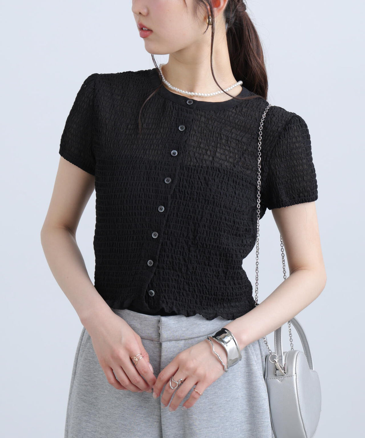 162cm 着用サイズ:FR