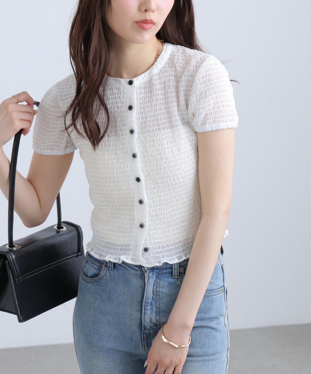 162cm 着用サイズ:FR