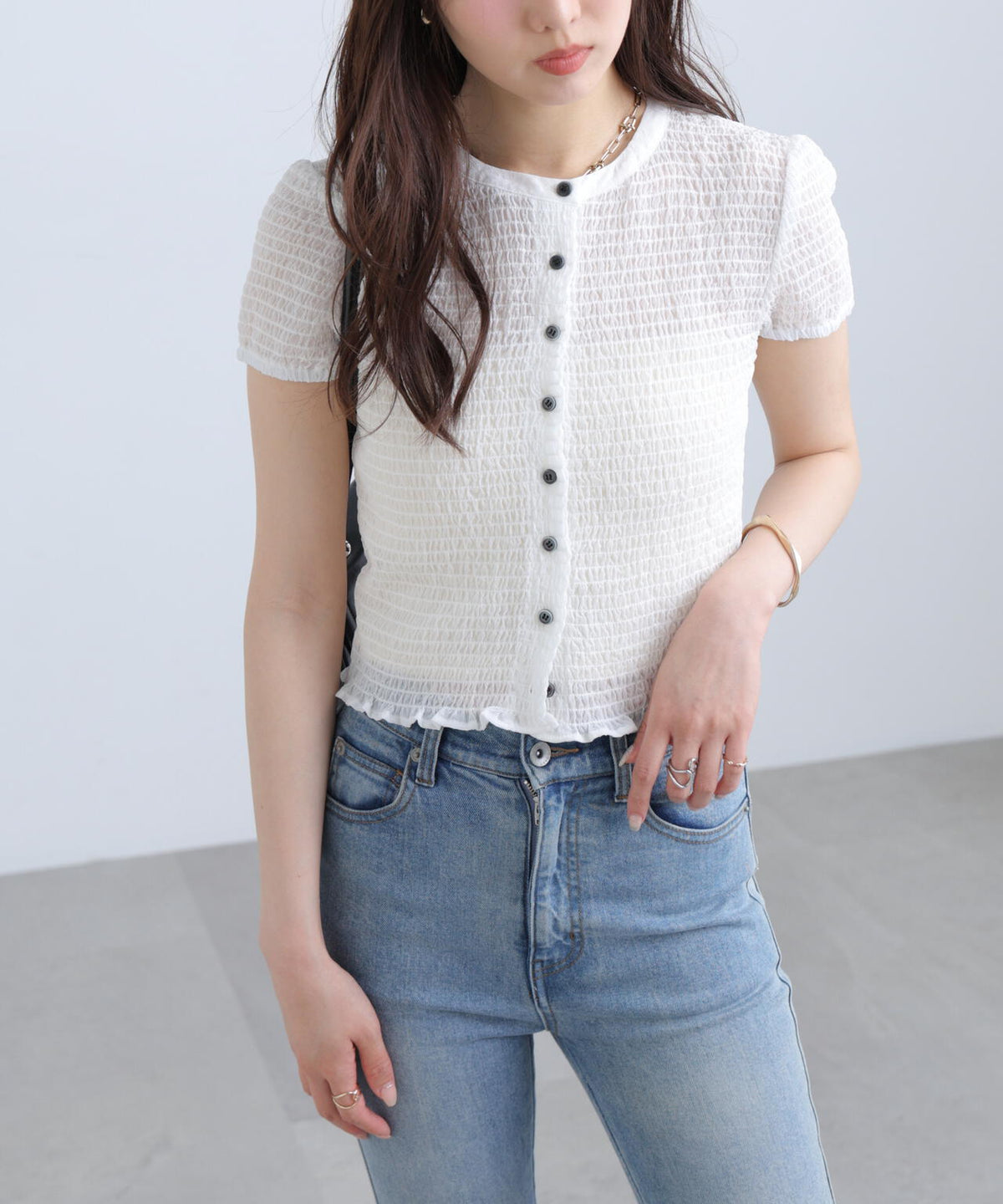 162cm 着用サイズ:FR