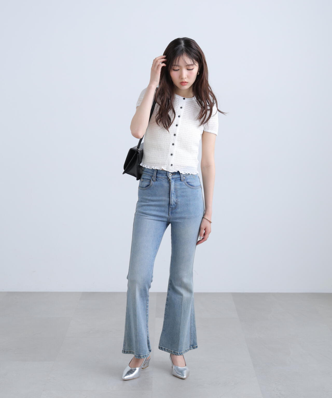 162cm 着用サイズ:FR