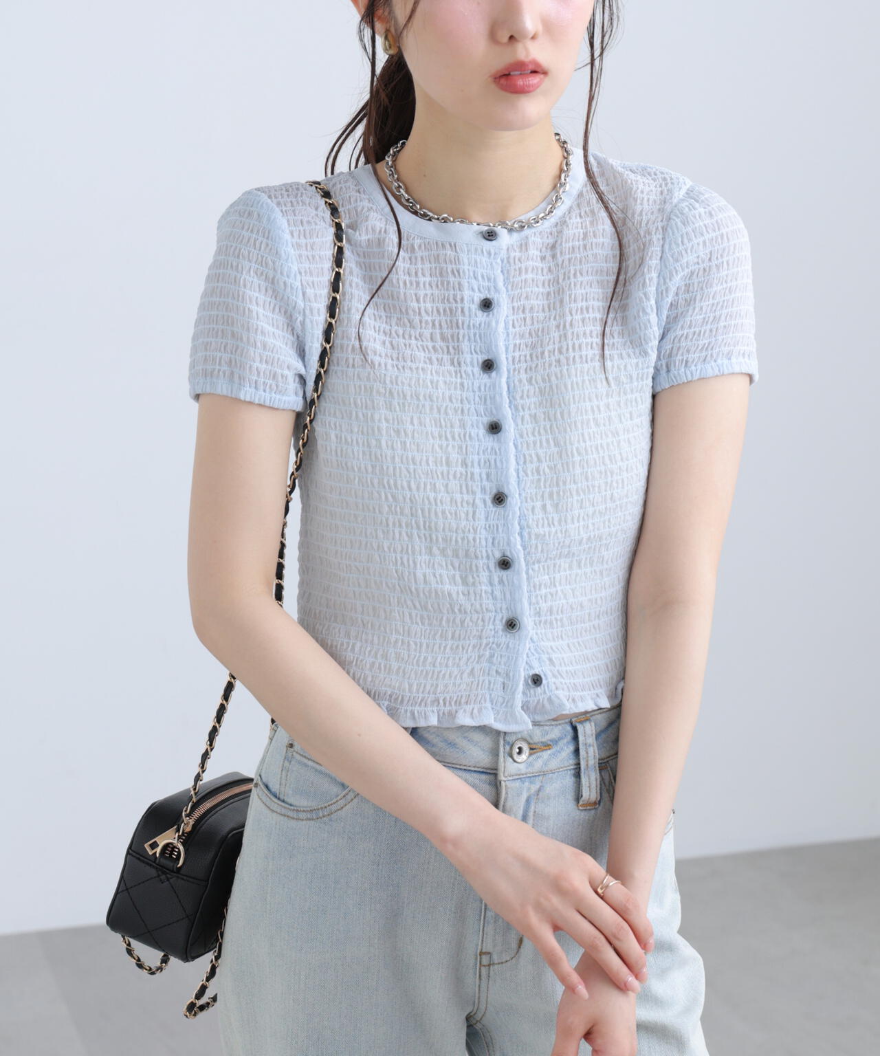 162cm 着用サイズ:FR