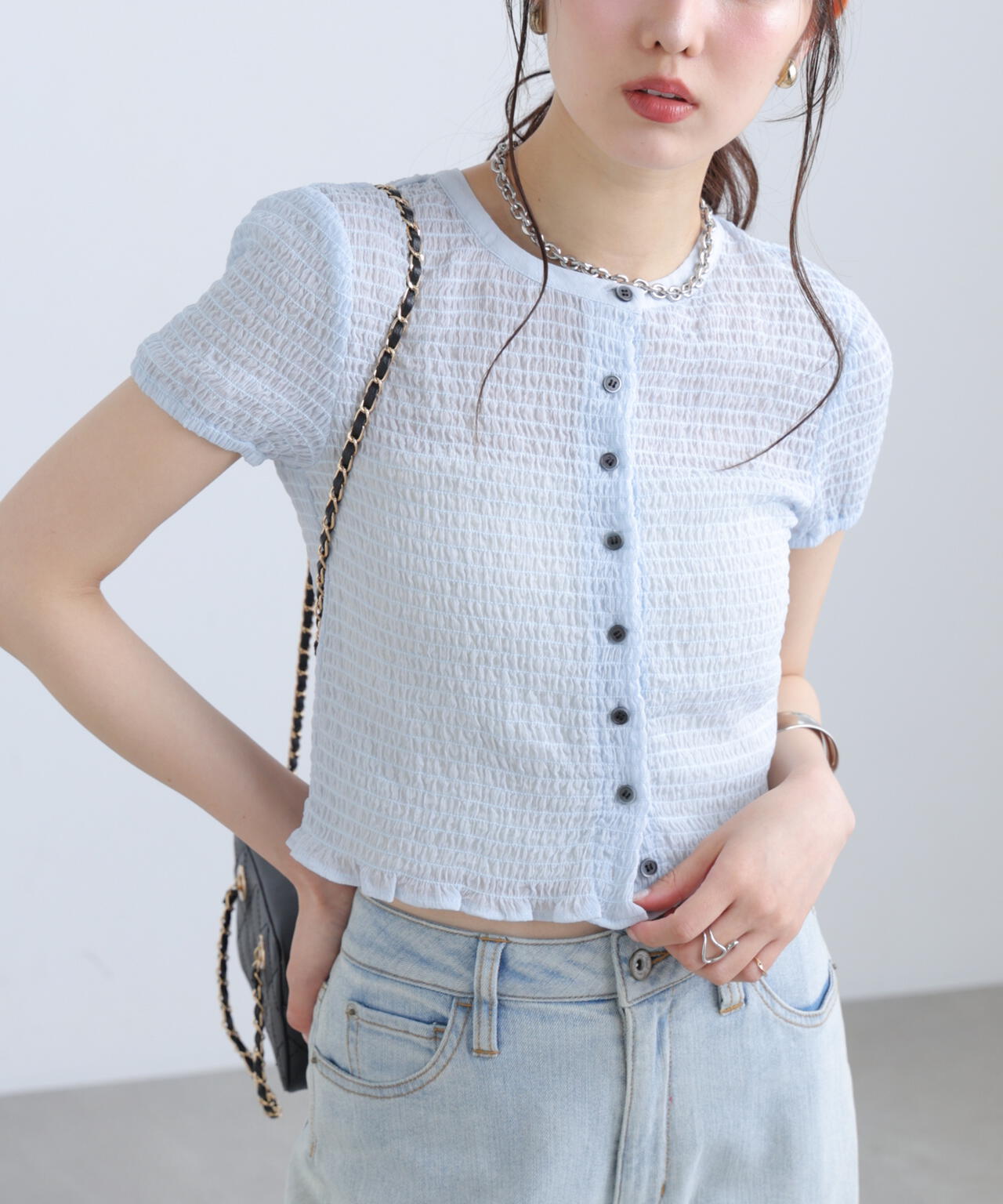 162cm 着用サイズ:FR