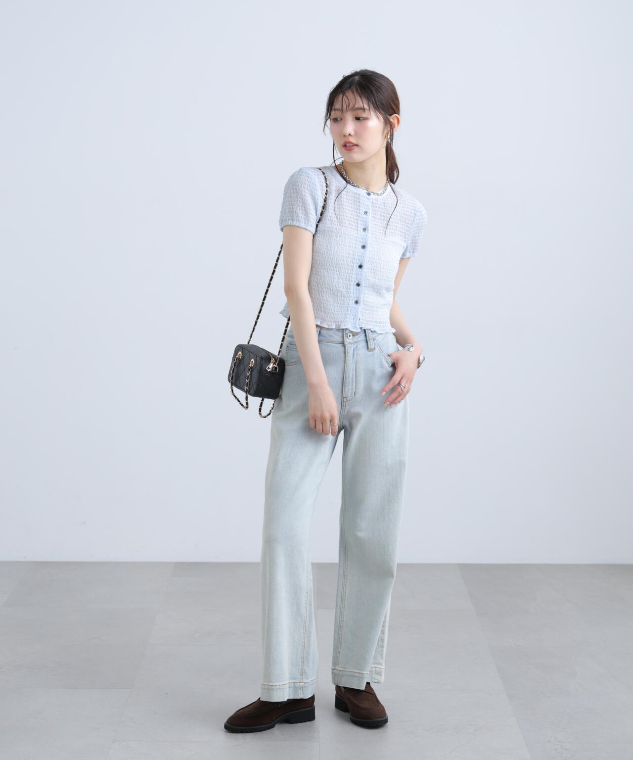 162cm 着用サイズ:FR