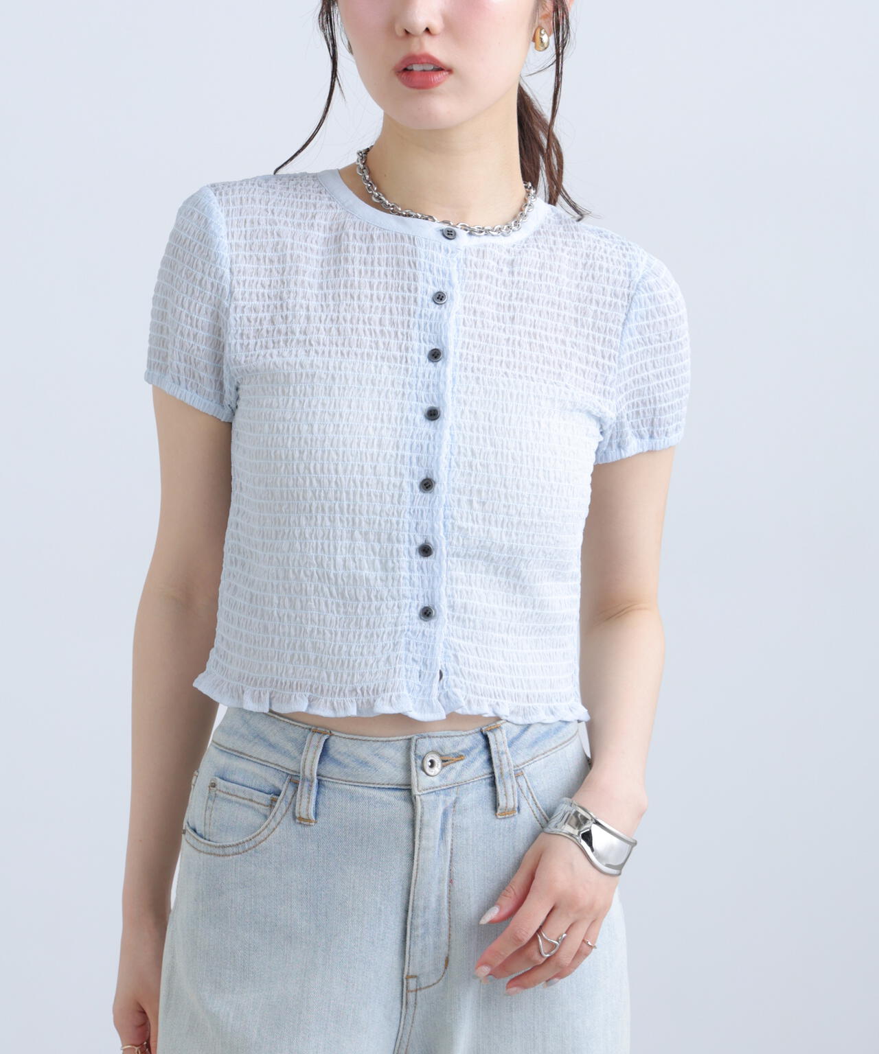 162cm 着用サイズ:FR