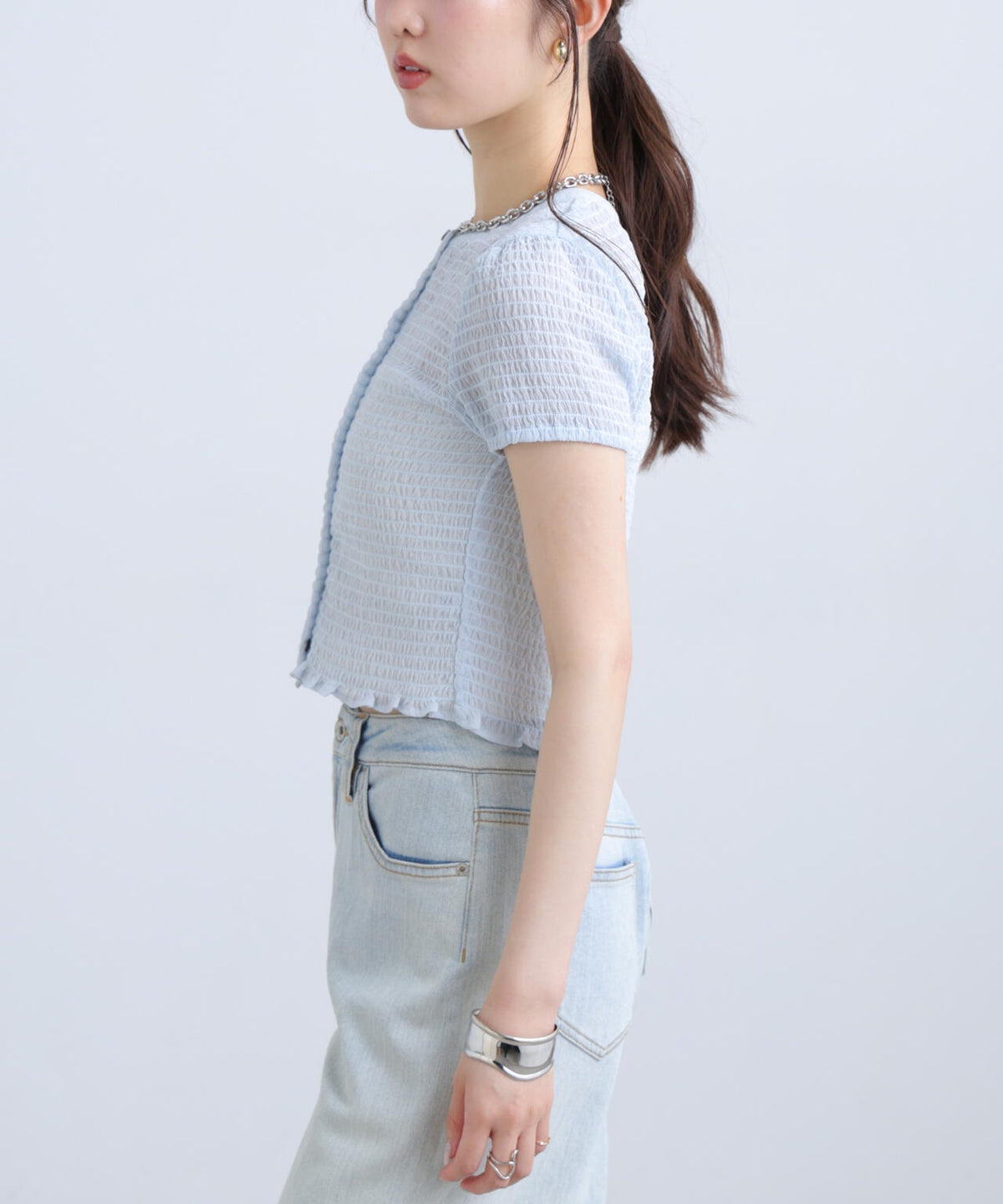 162cm 着用サイズ:FR