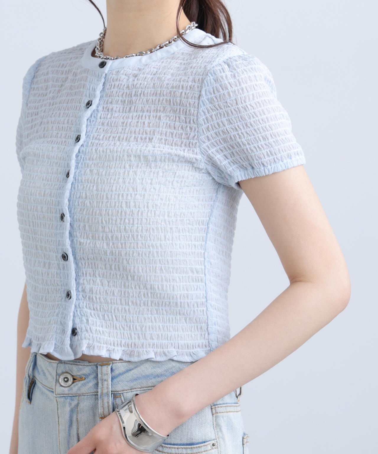 162cm 着用サイズ:FR