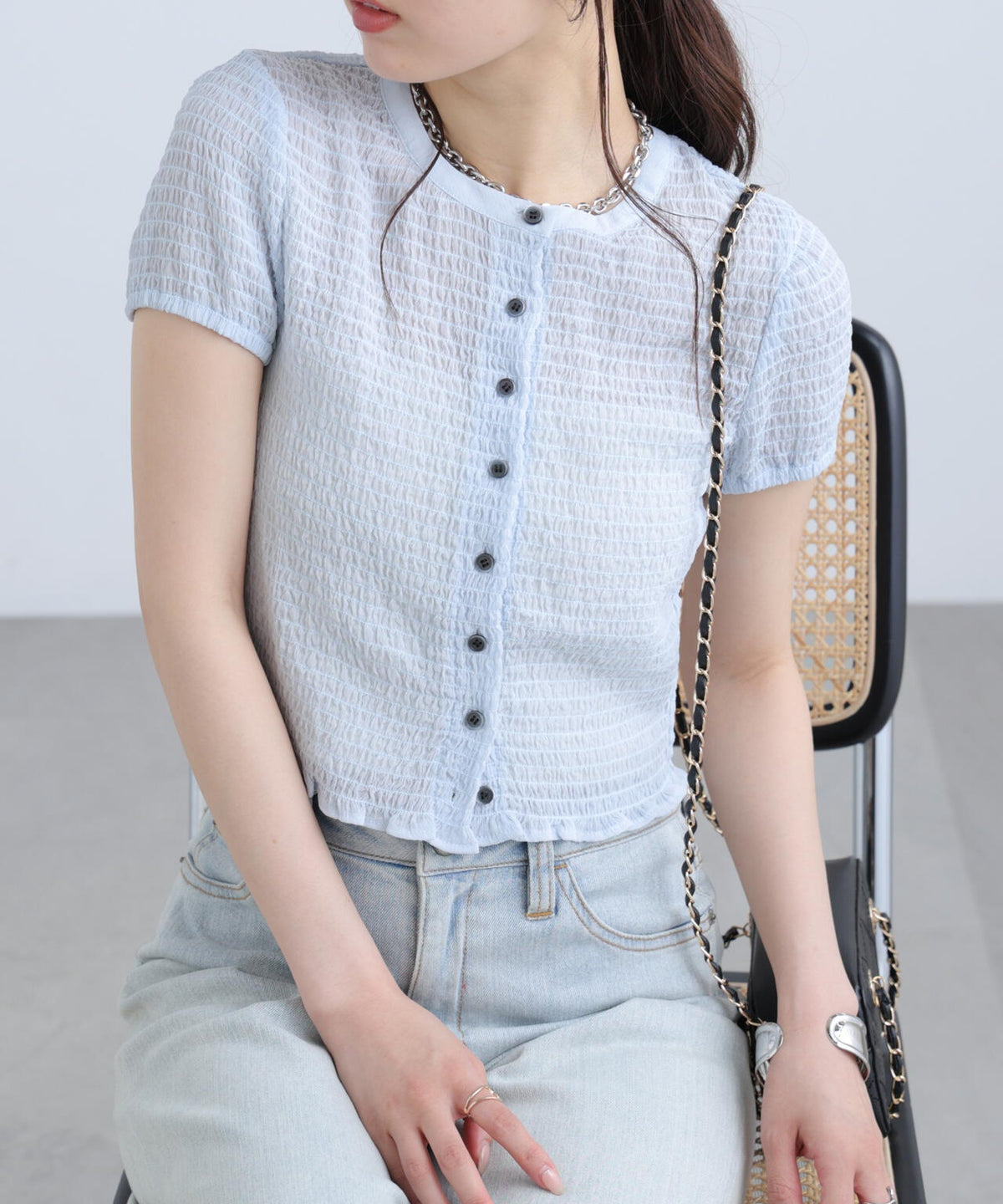 162cm 着用サイズ:FR