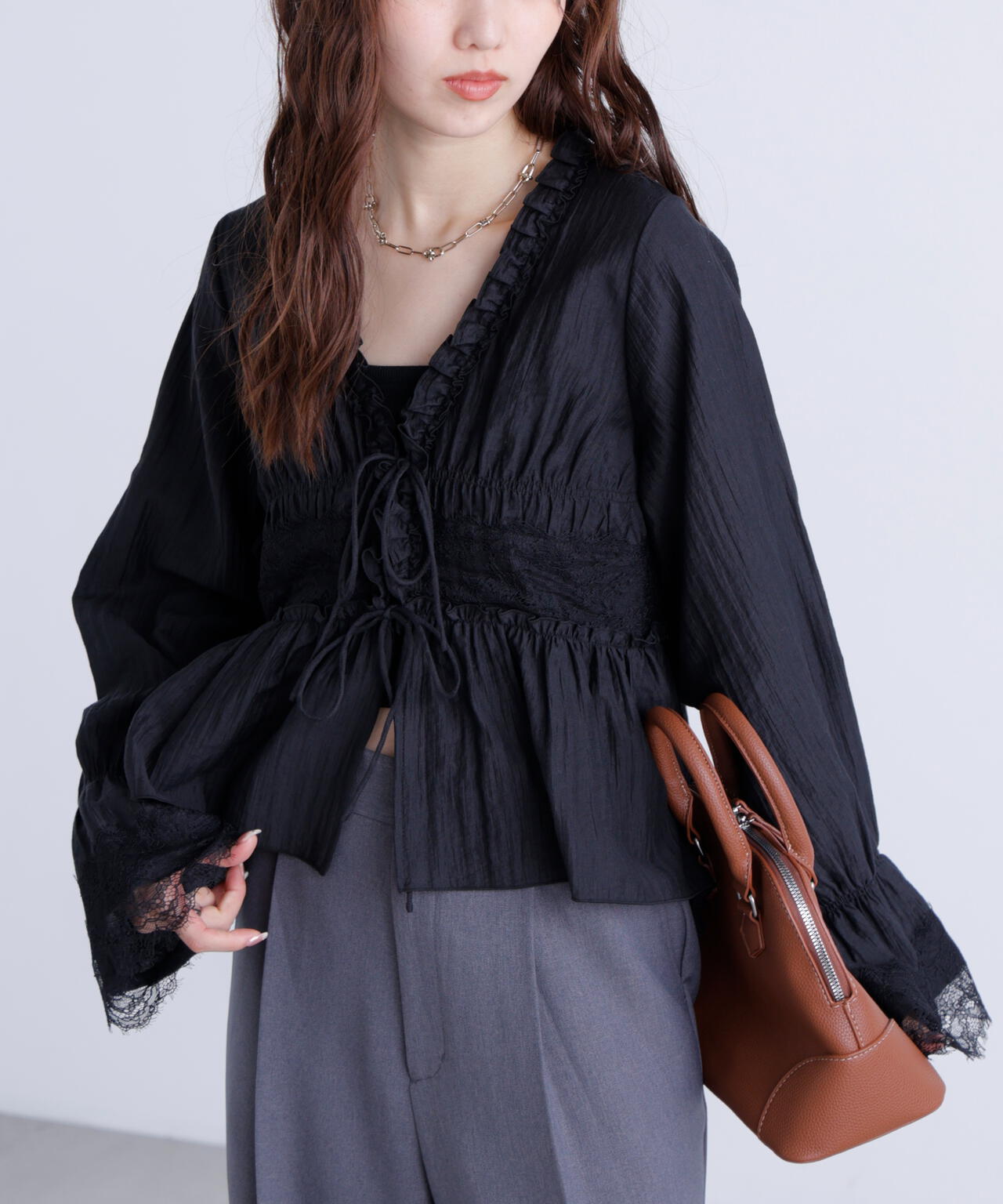 162cm 着用サイズ:FR