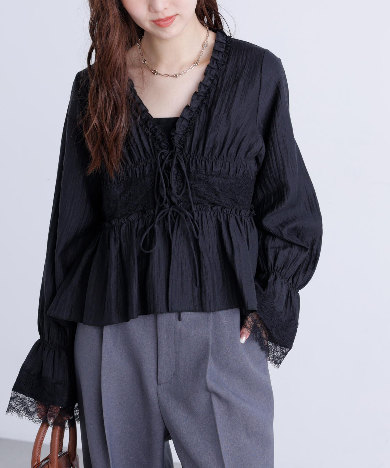 162cm 着用サイズ:FR