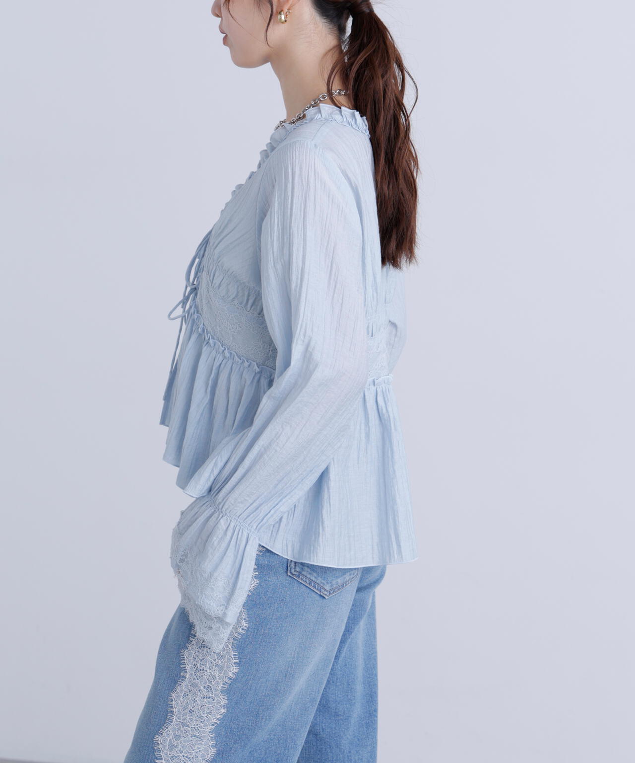 162cm 着用サイズ:FR