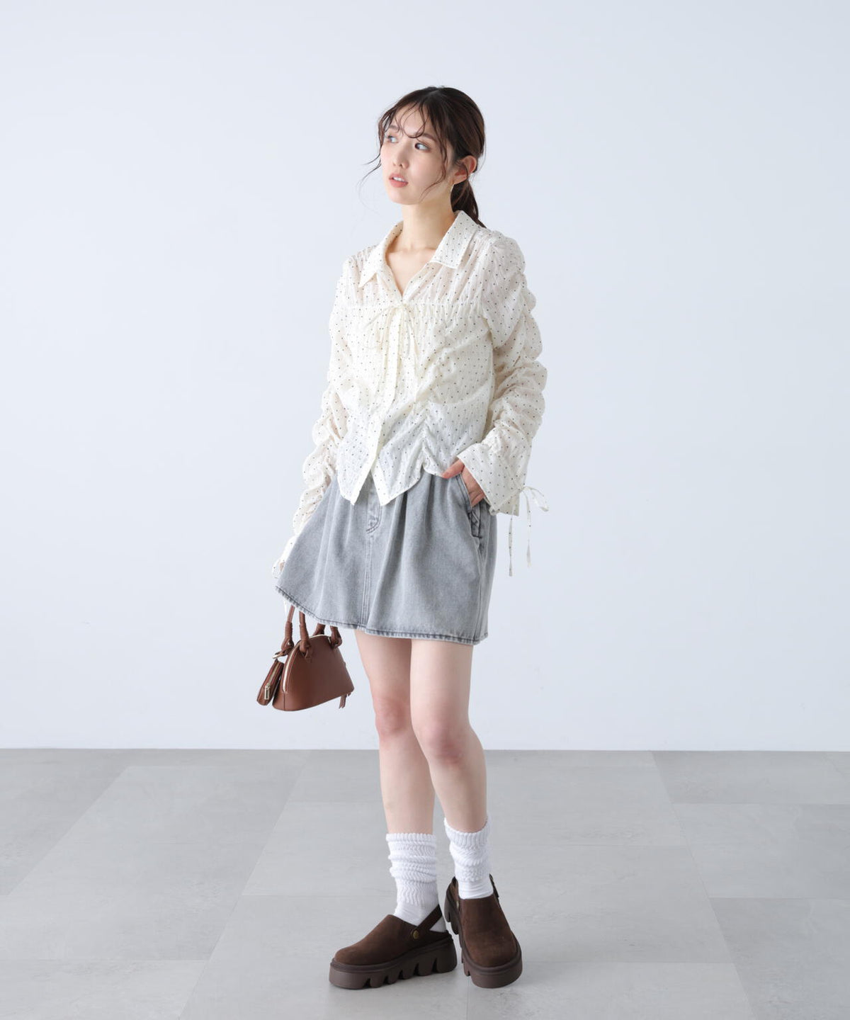 162cm 着用サイズ:FR