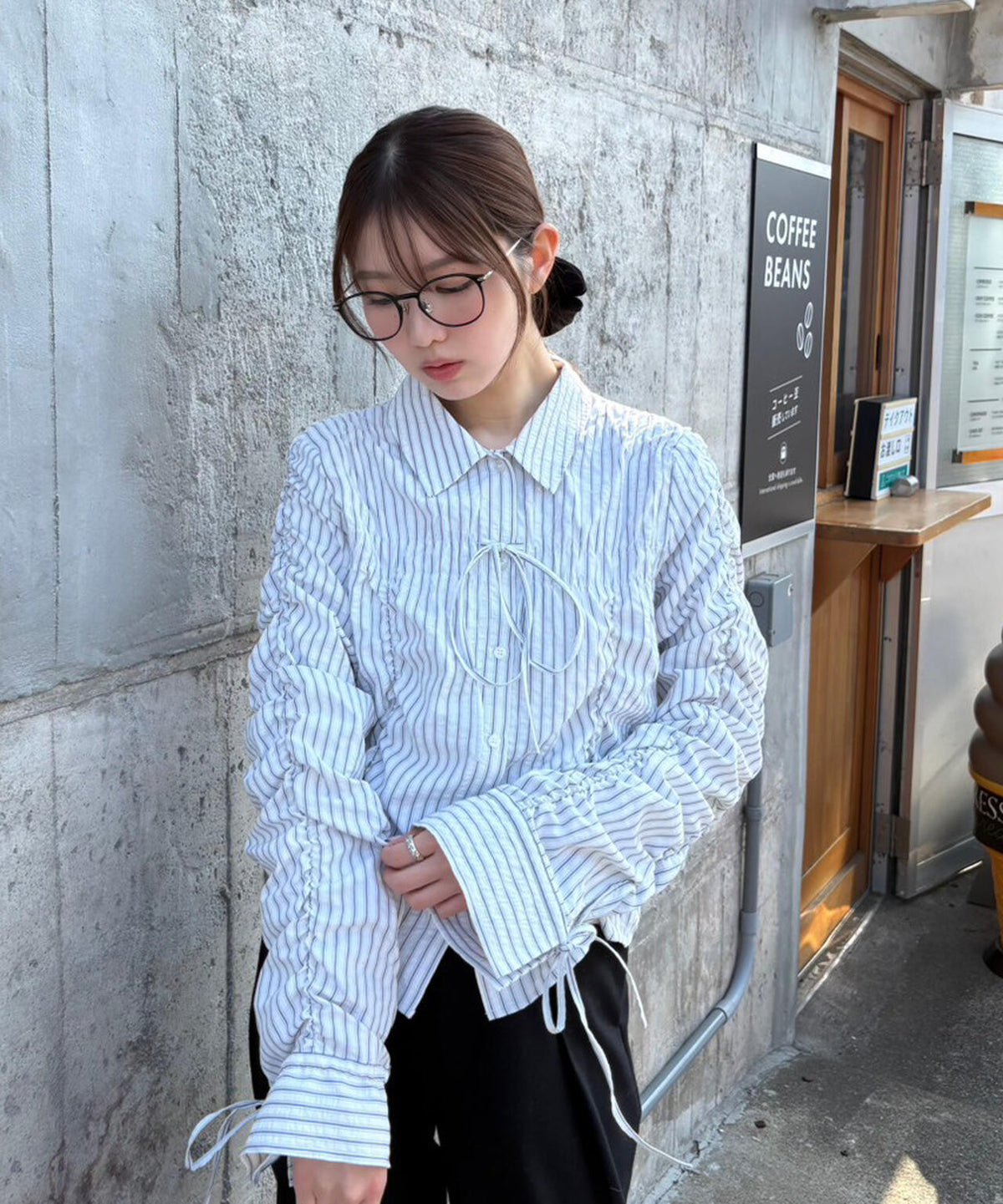 162cm 着用サイズ:FR