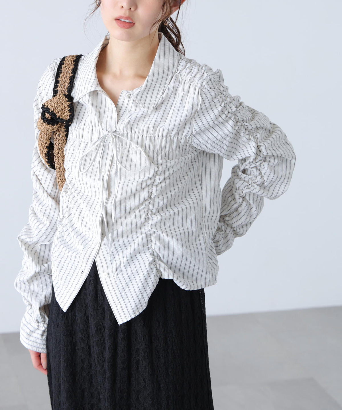 162cm 着用サイズ:FR