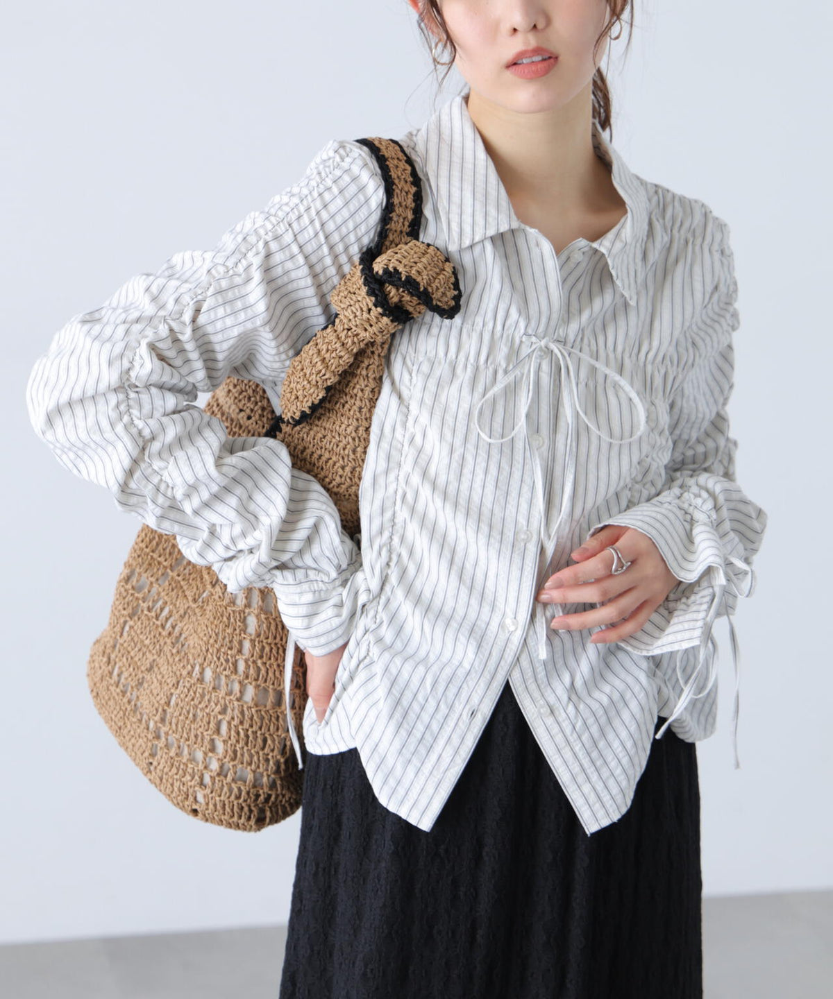 162cm 着用サイズ:FR