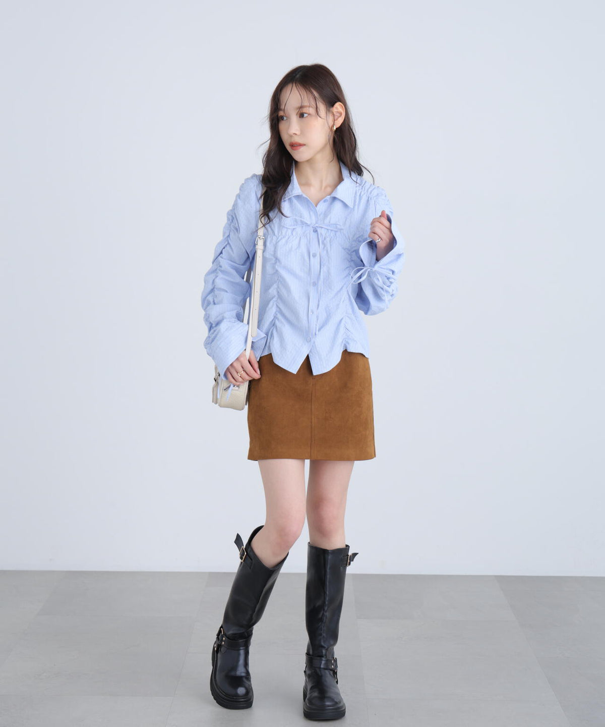 162cm 着用サイズ:FR