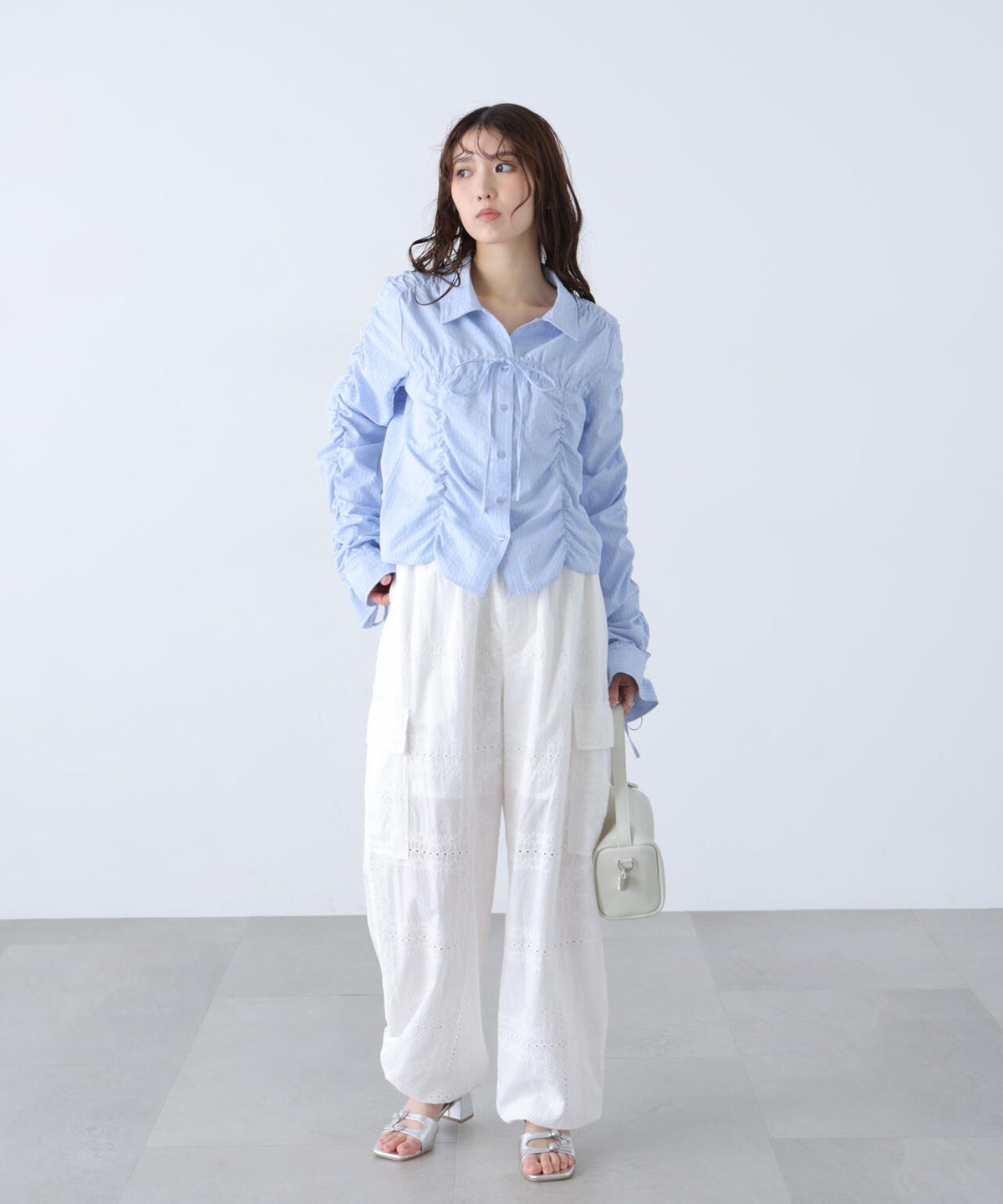 162cm 着用サイズ:FR