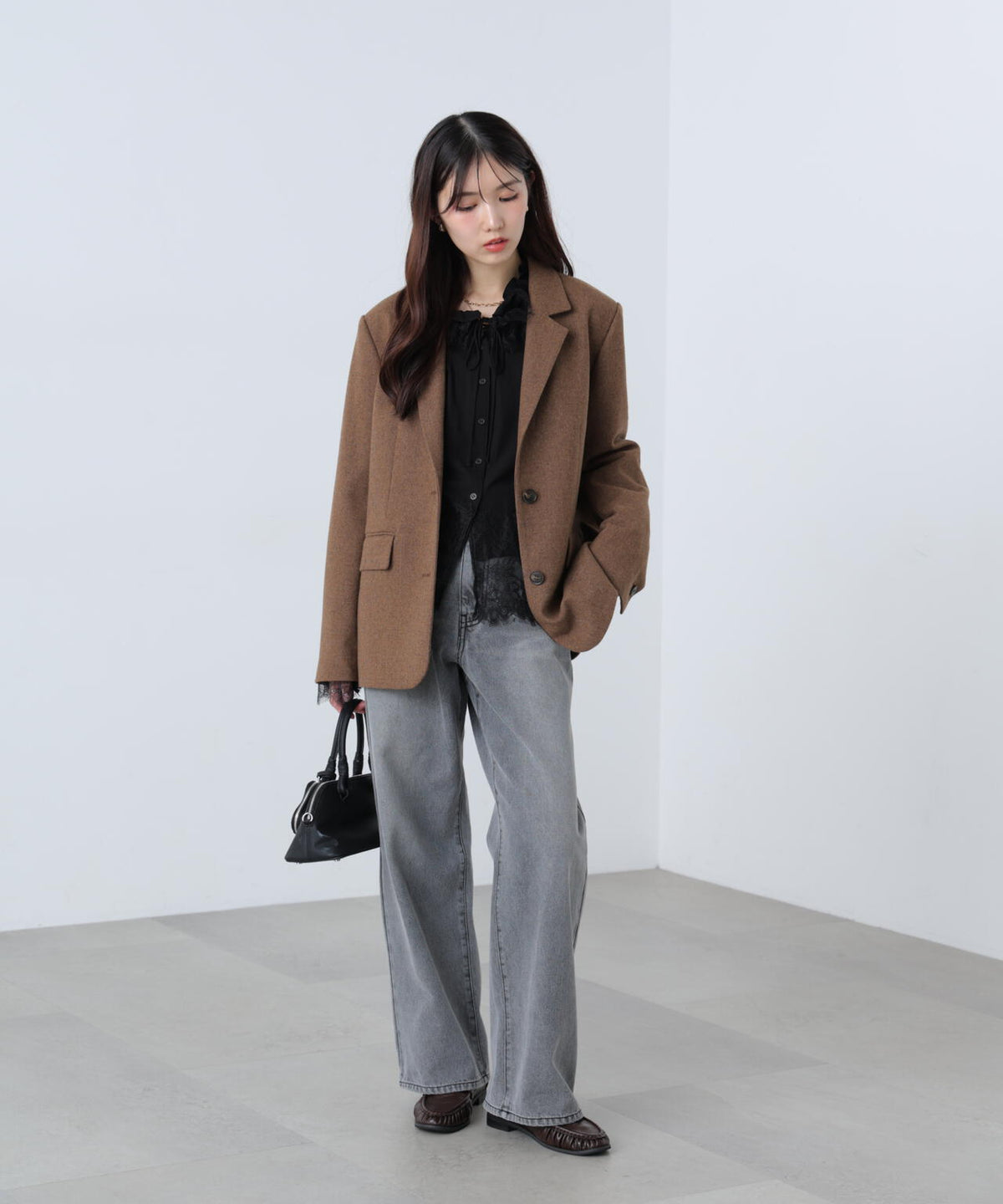 162cm 着用サイズ:FR