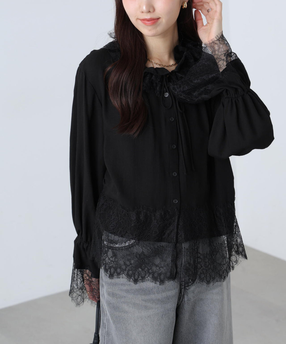162cm 着用サイズ:FR