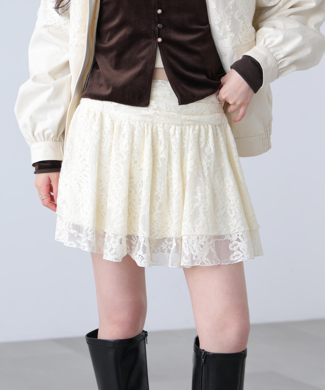 164cm 着用サイズ:FR