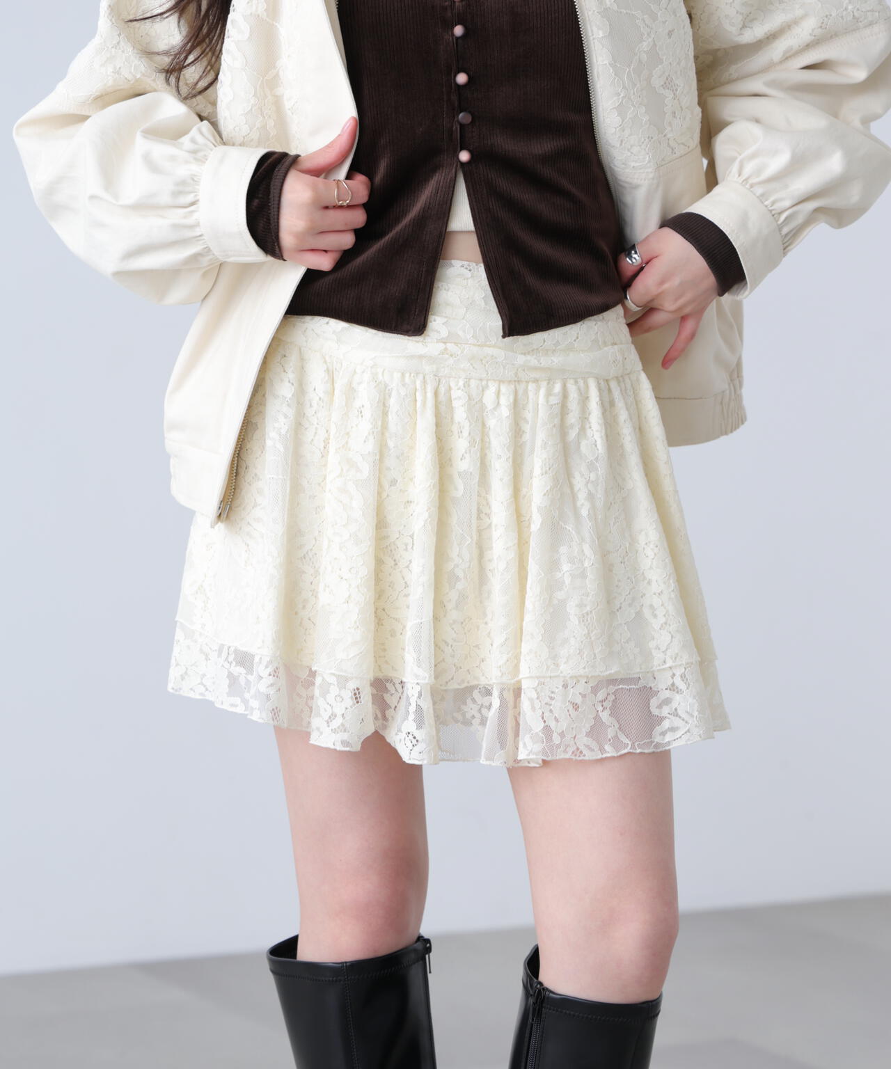 164cm 着用サイズ:FR