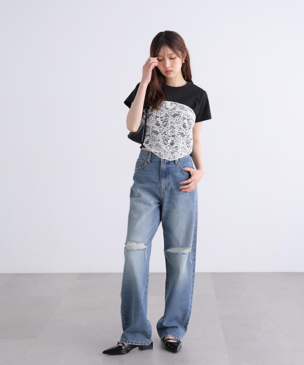 162cm 着用サイズ:M