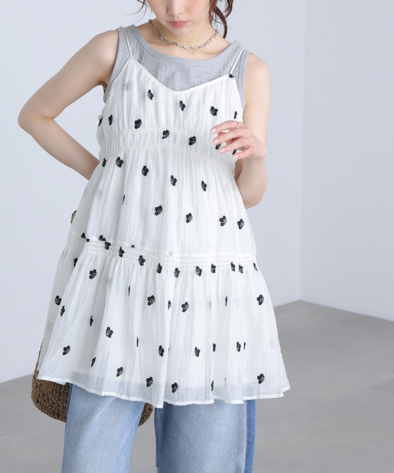 162cm 着用サイズ:FR