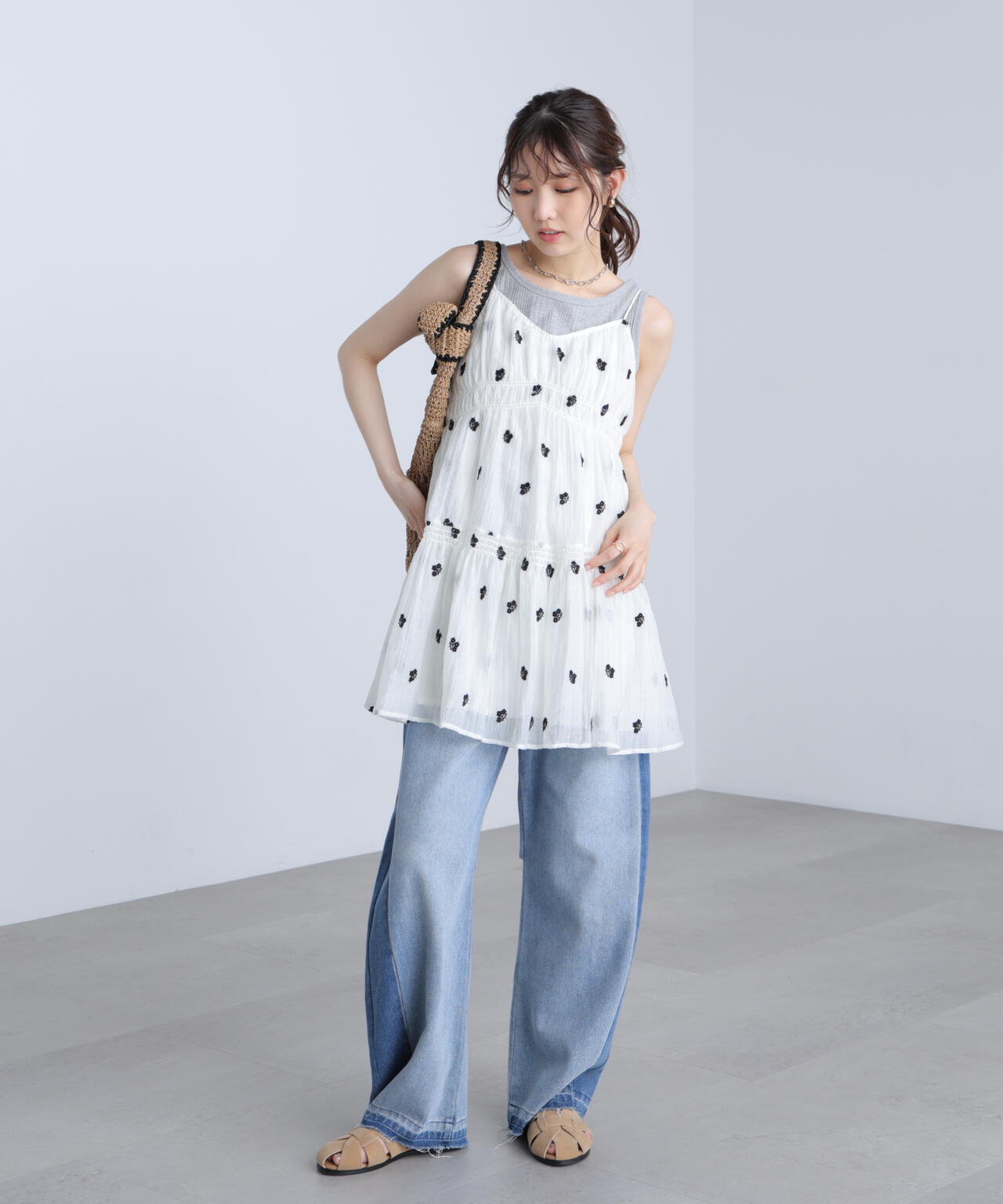 162cm 着用サイズ:FR