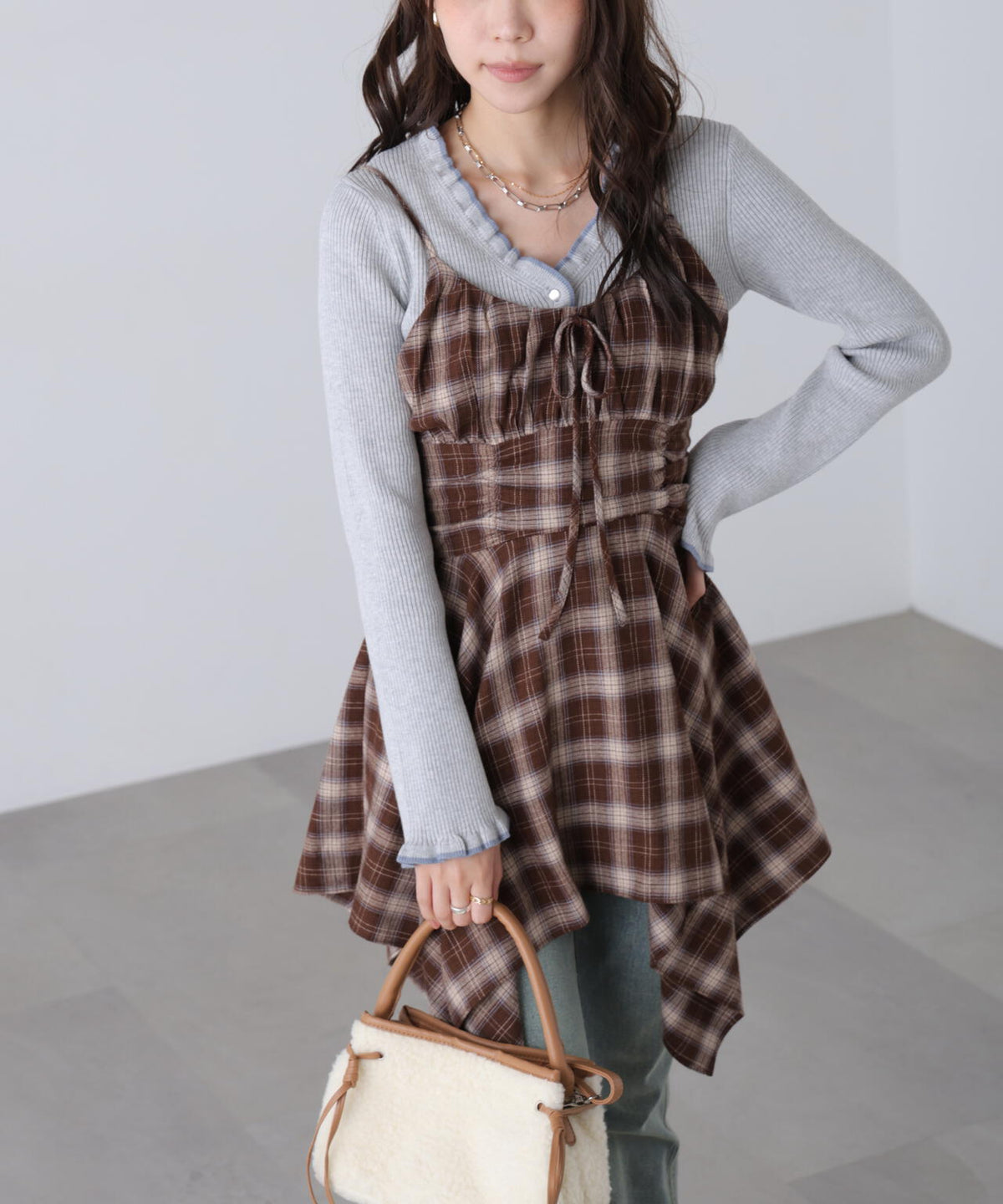162cm 着用サイズ:FR