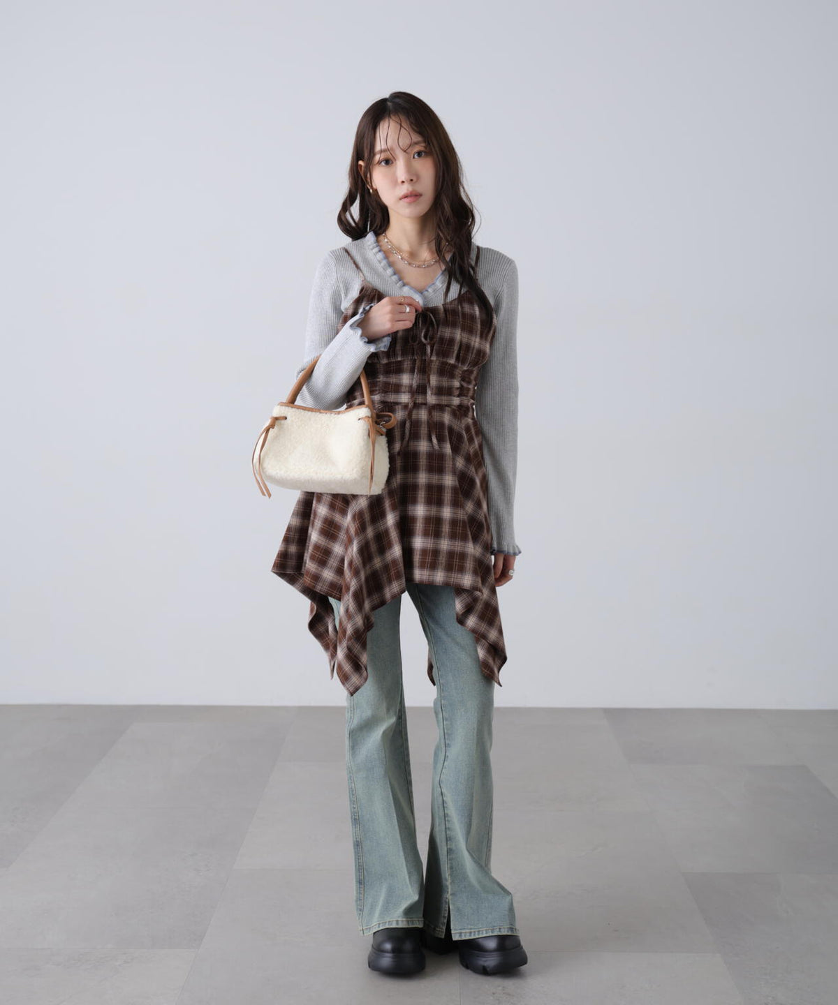 162cm 着用サイズ:FR