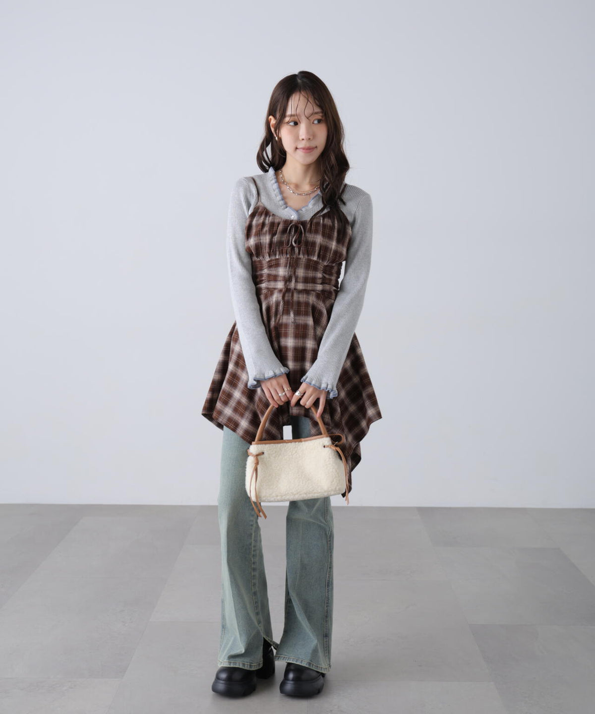 162cm 着用サイズ:FR