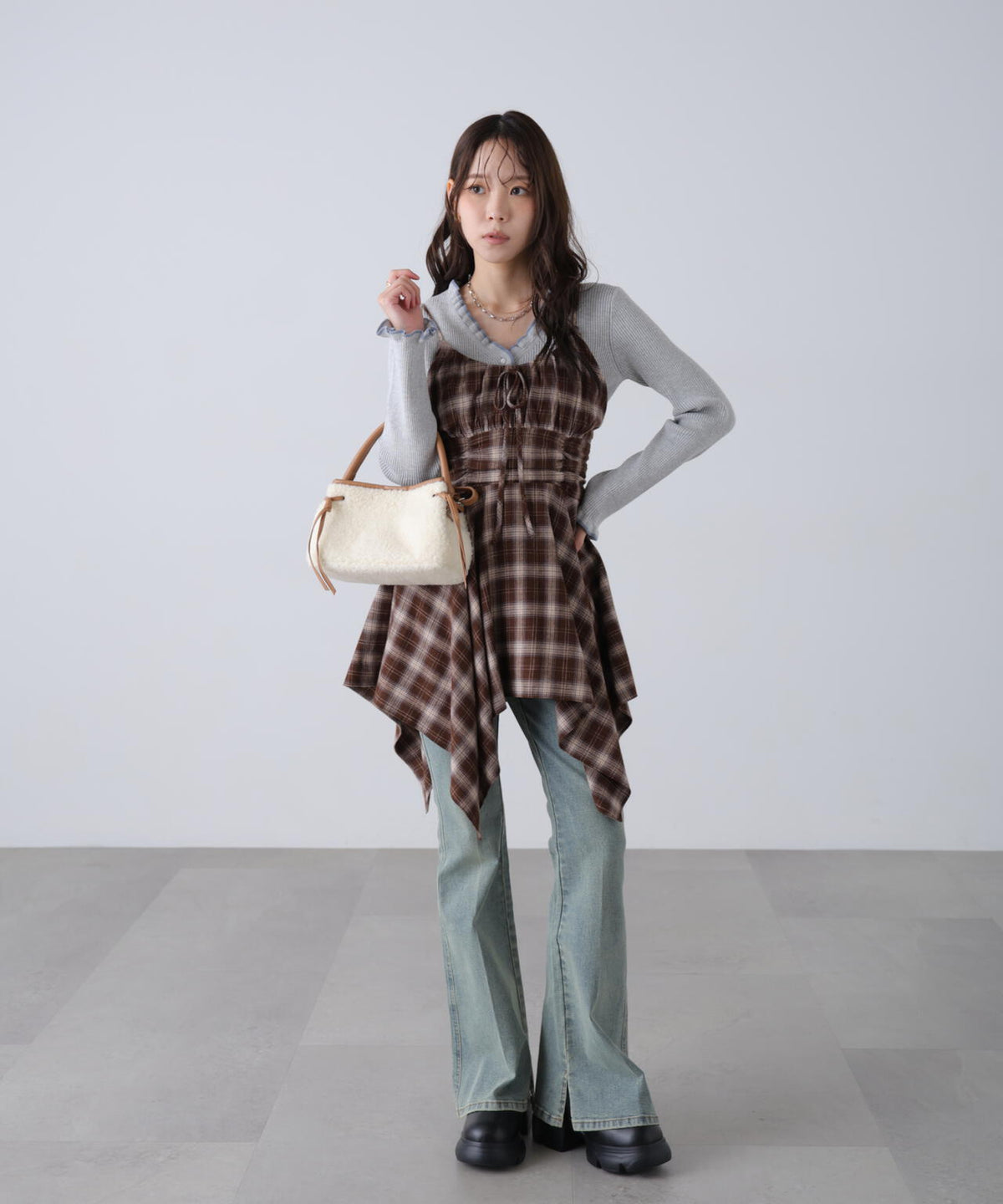 162cm 着用サイズ:FR