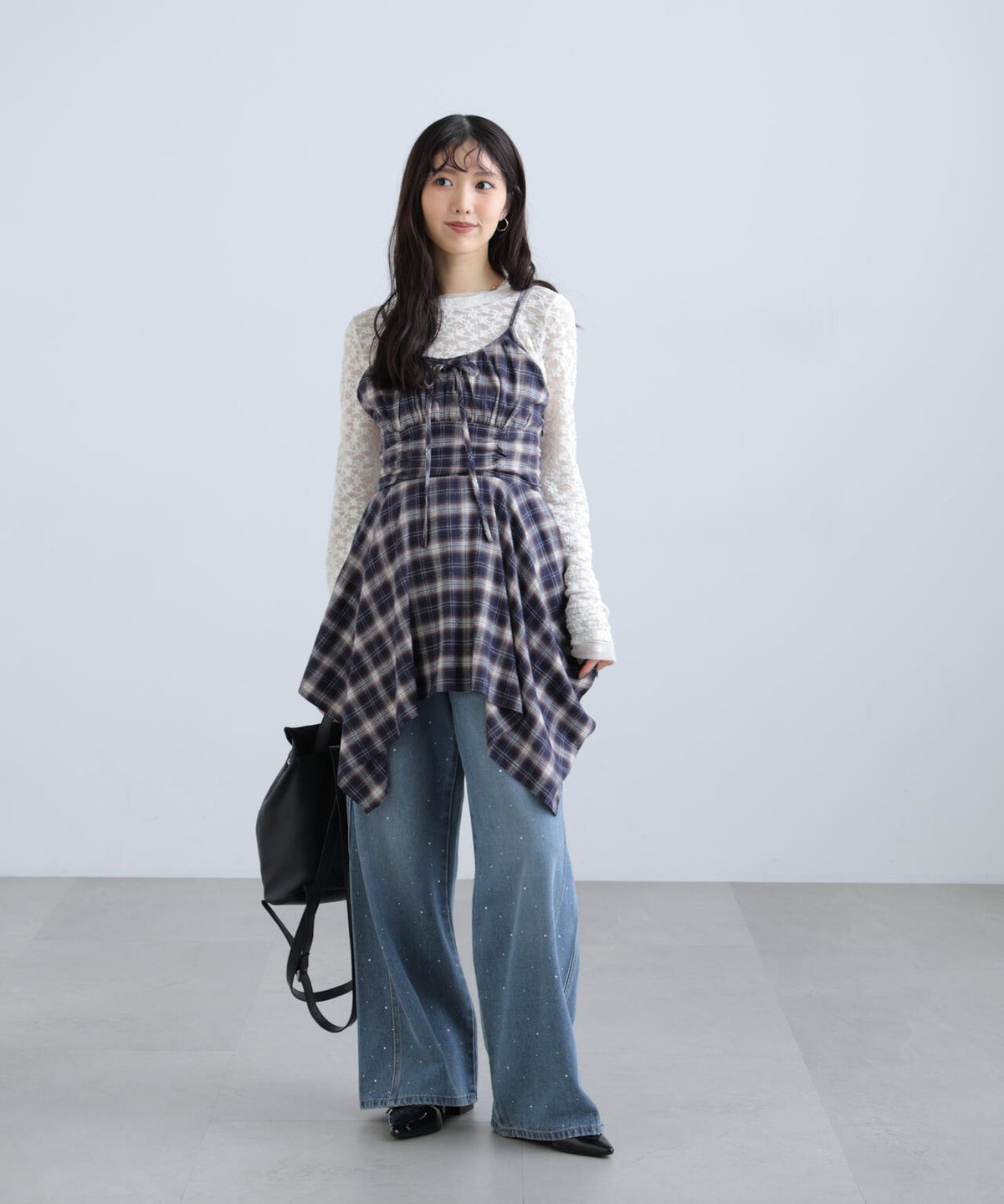 162cm 着用サイズ:FR