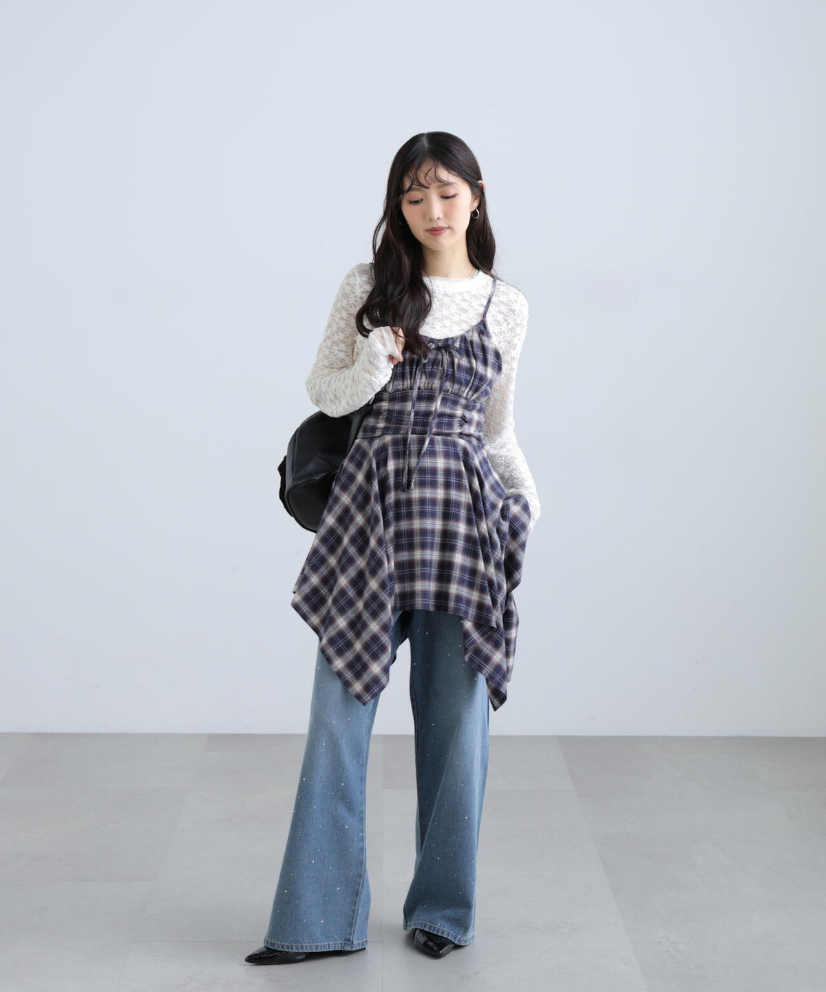 162cm 着用サイズ:FR