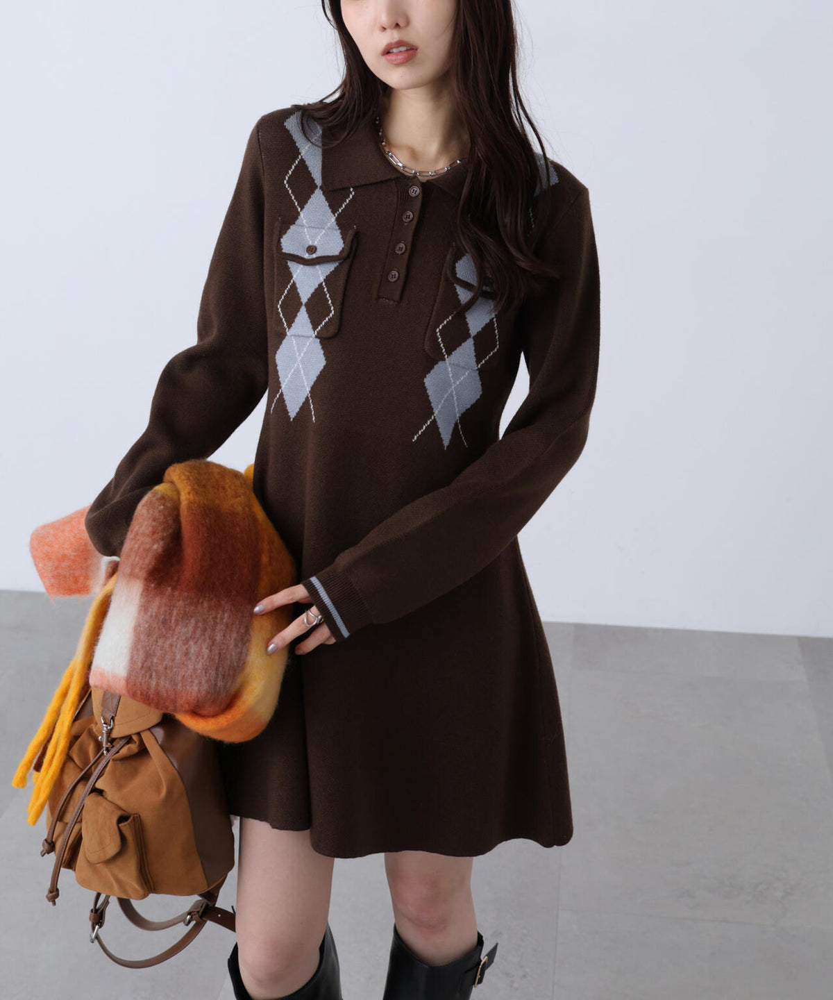 162cm 着用サイズ:FR