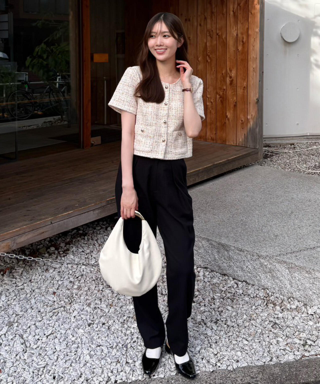 164cm 着用サイズ:FR