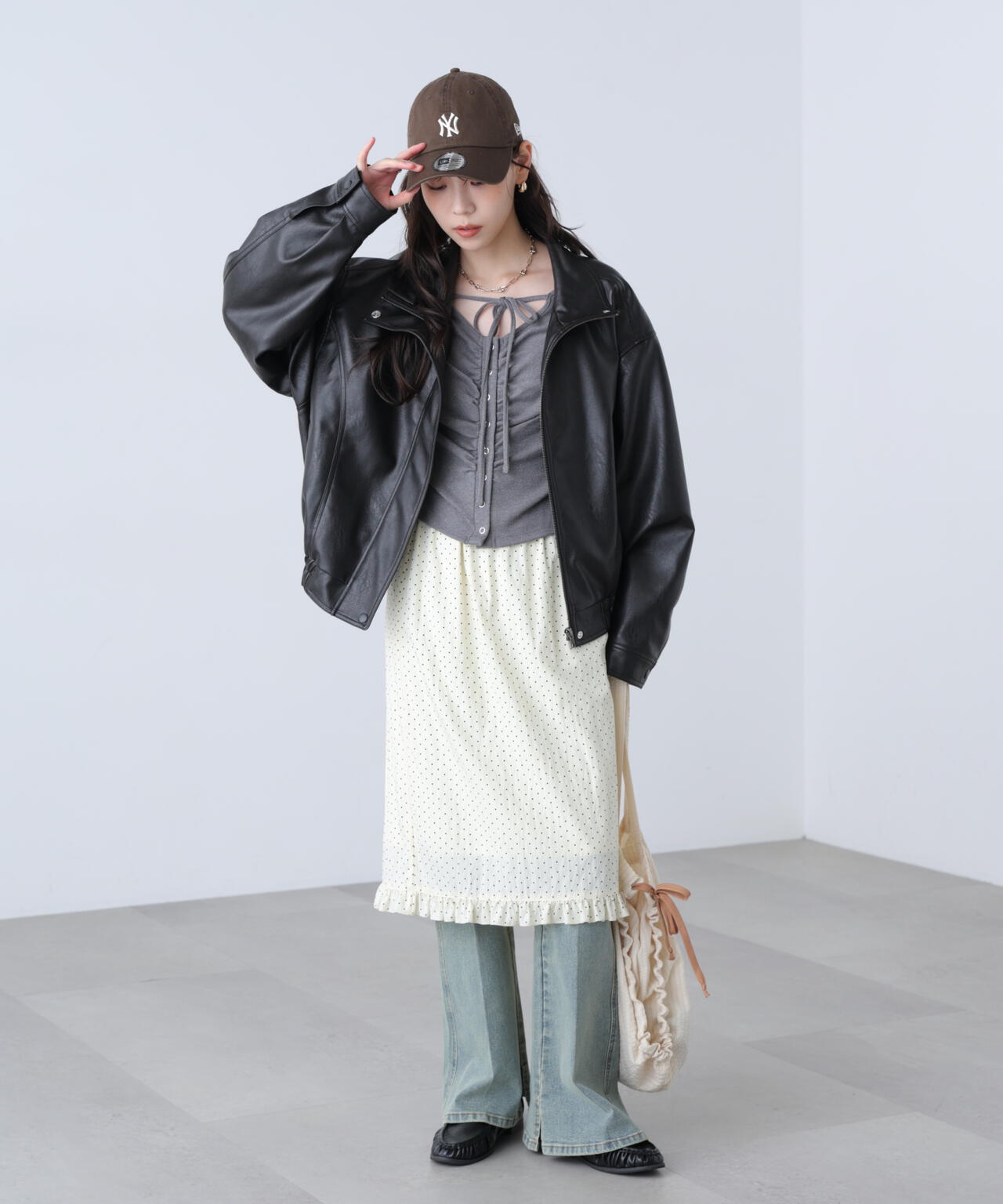 162cm 着用サイズ:M