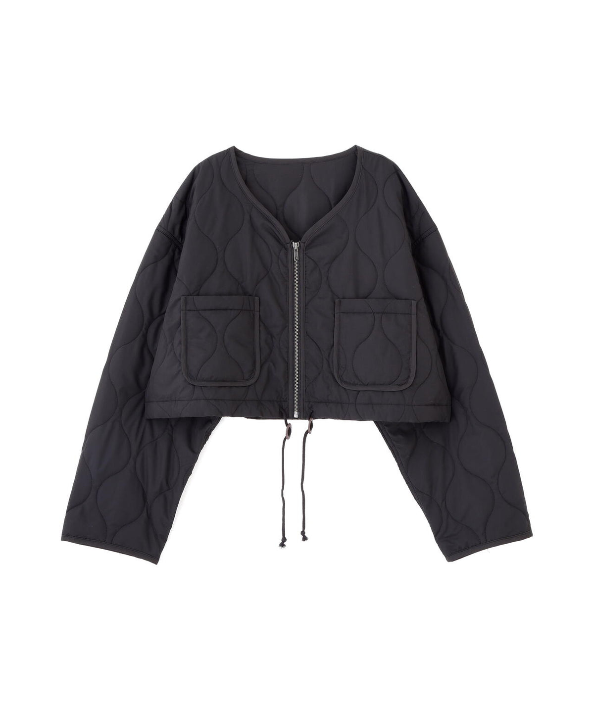 キルティングショートブルゾン