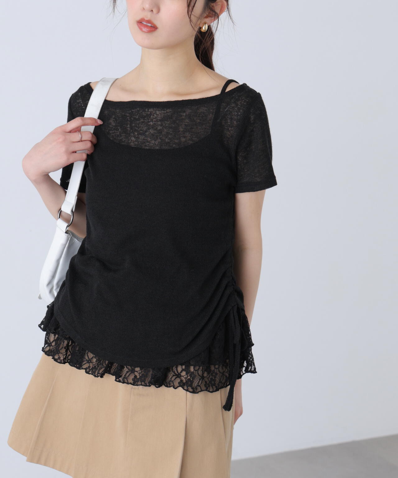 162cm 着用サイズ:FR