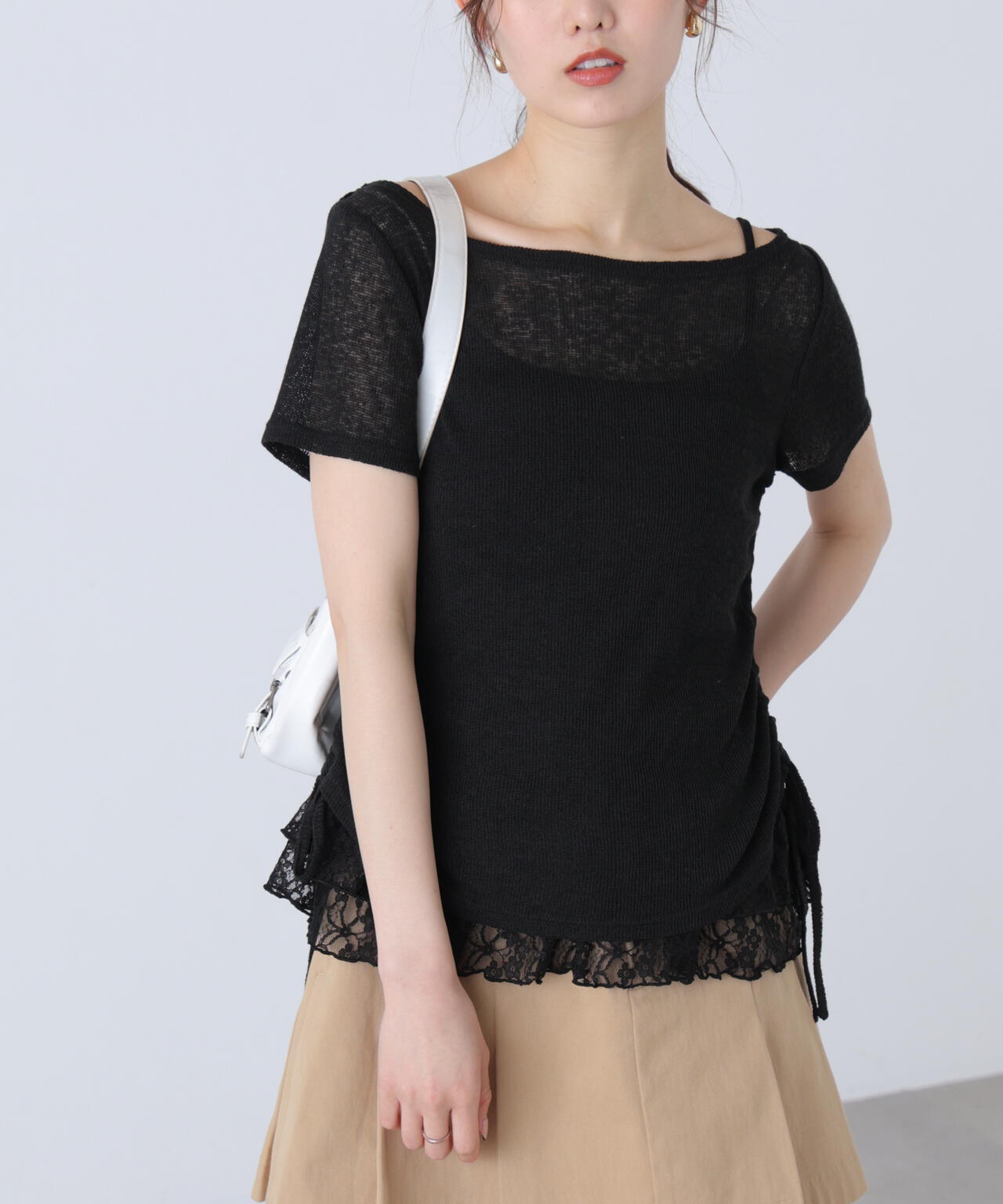 162cm 着用サイズ:FR