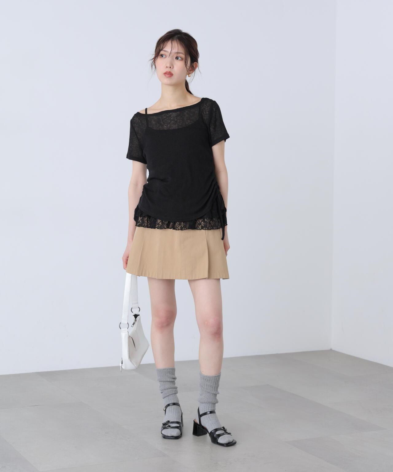 162cm 着用サイズ:FR