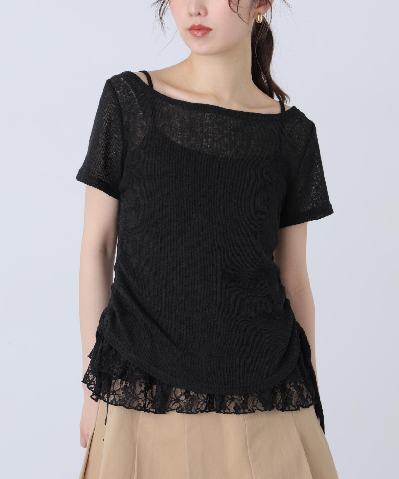 162cm 着用サイズ:FR