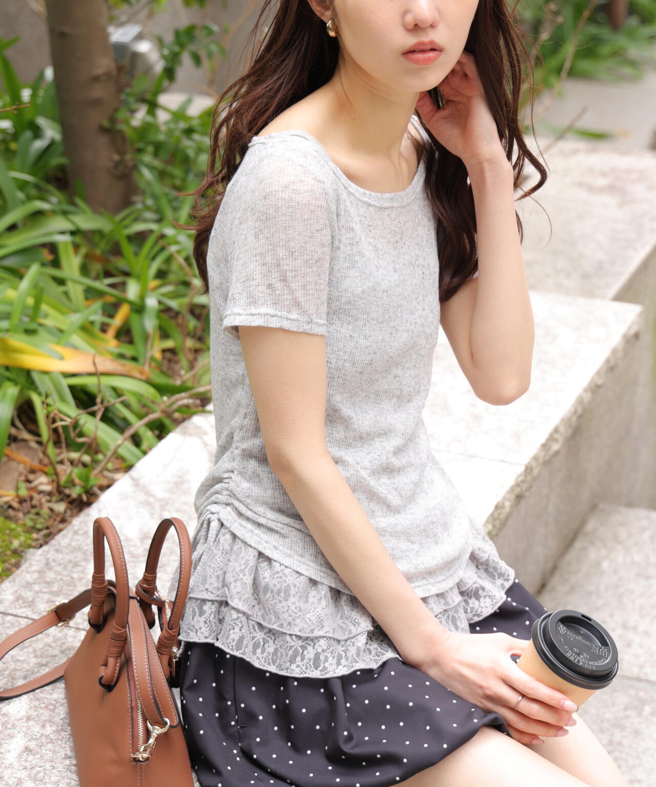 162cm 着用サイズ:FR