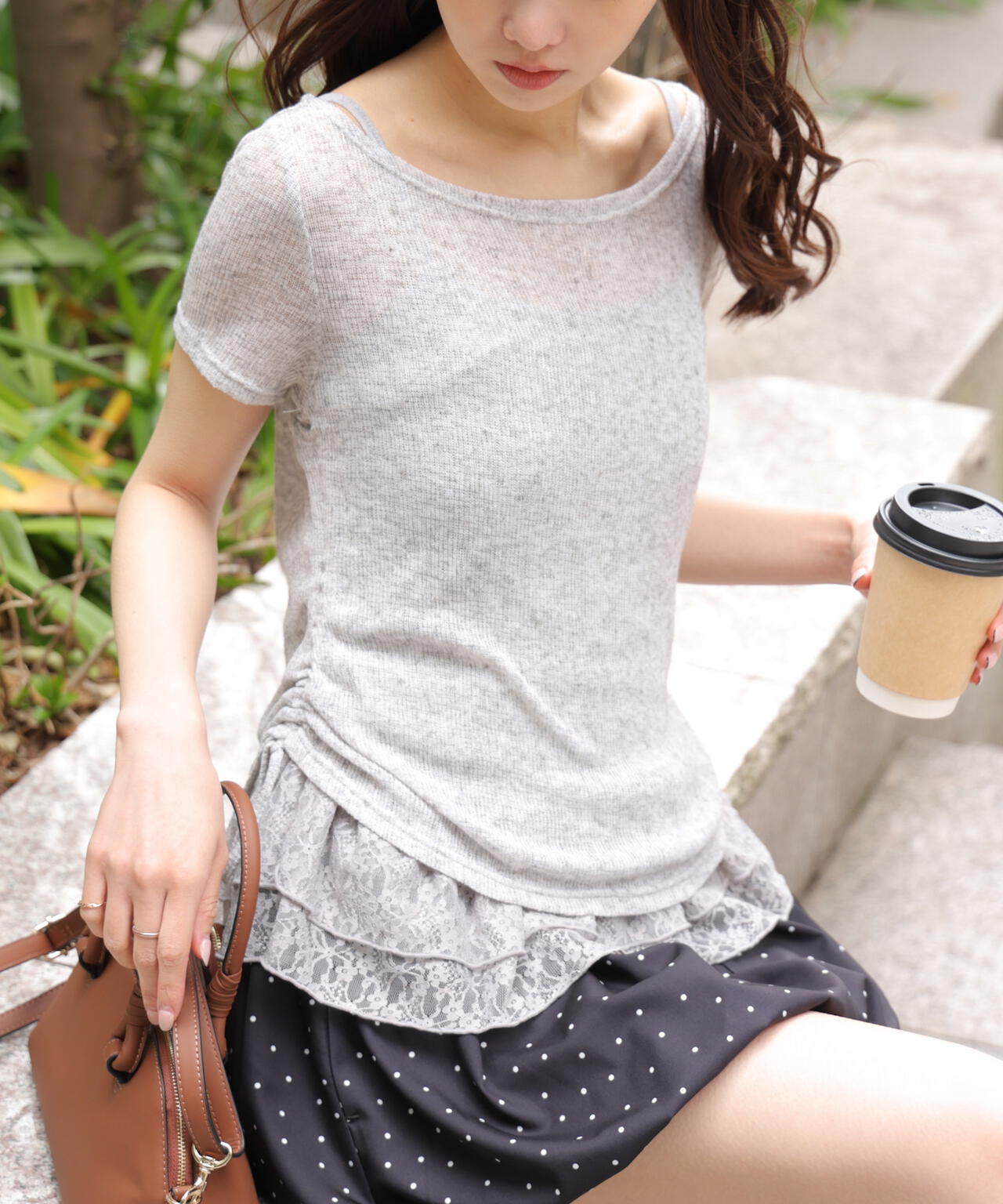 162cm 着用サイズ:FR